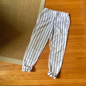Splendid Pinstripe Beach Pants